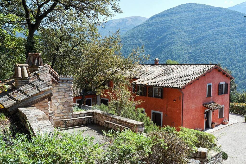 Casale Rosso Villa Castel San Felice Exterior foto