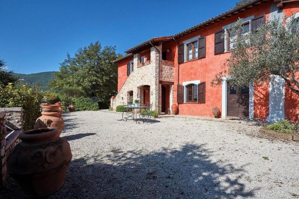 Casale Rosso Villa Castel San Felice Exterior foto