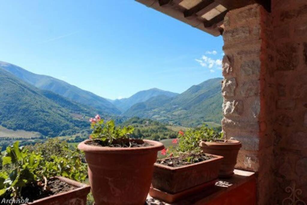 Casale Rosso Villa Castel San Felice Exterior foto