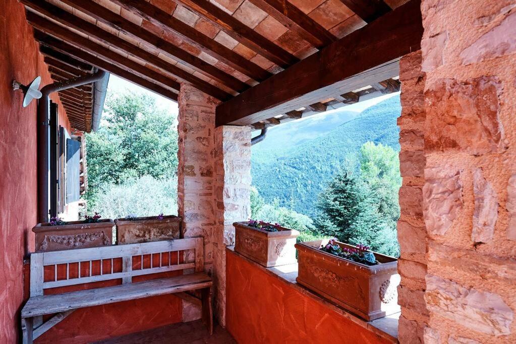 Casale Rosso Villa Castel San Felice Exterior foto